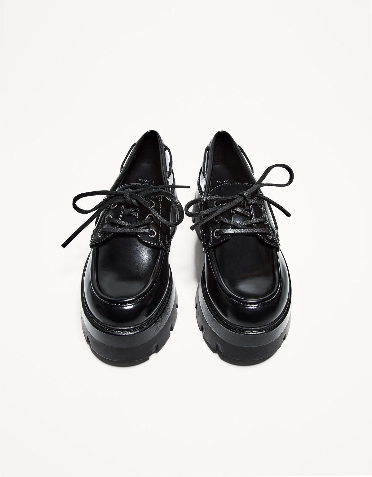 버쉬카 청키 솔 데크 슈즈 1640/560 BLACK - 상세 이미지 3