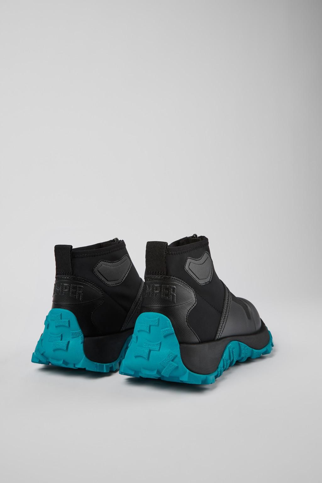 캠퍼 테크니컬 비브람 아웃솔 리사이클 앵클부츠 Drift Trail K400740-003 BLACK - 상세 이미지 3