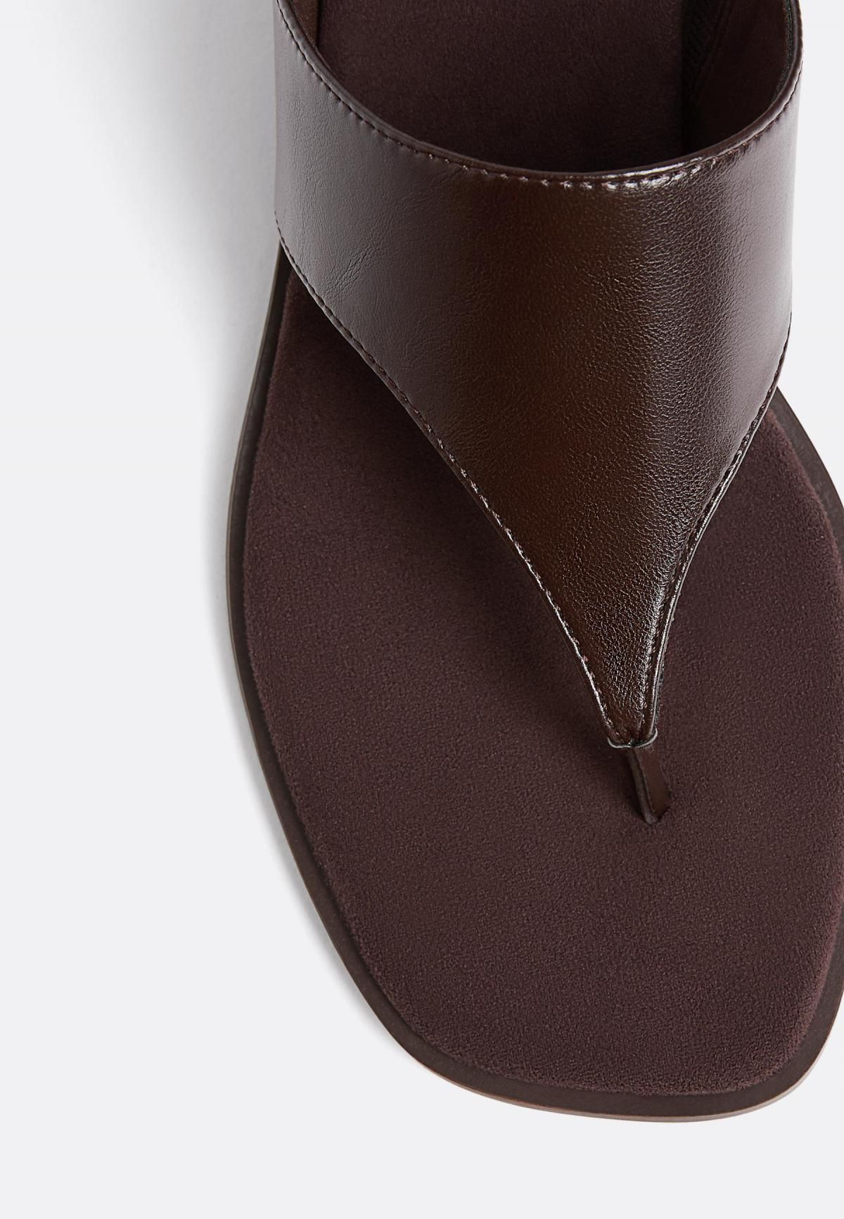 스트라디바리우스 모던 브라운 3cm 웨지 샌들 9799/678 BROWN - 상세 이미지 4
