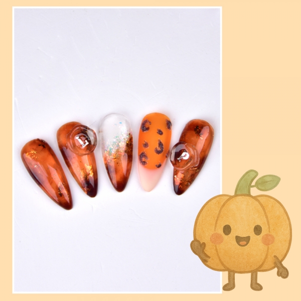찐딱젤 시럽젤 글리터젤 호박네일 2종 세트 10ml 74,75 시럽젤추천 젤네일추천 - 상세 이미지 3