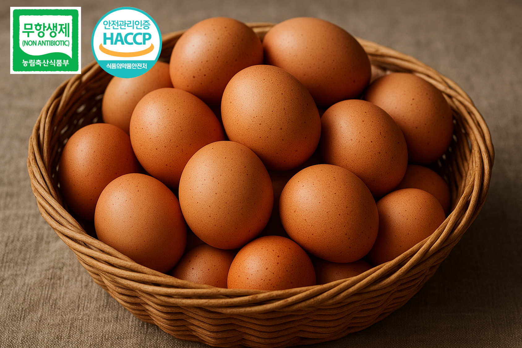 난각번호 1번 바나듐 국산구운란 국산생란 유정란 무항생제 훈제란 - 상품 이미지