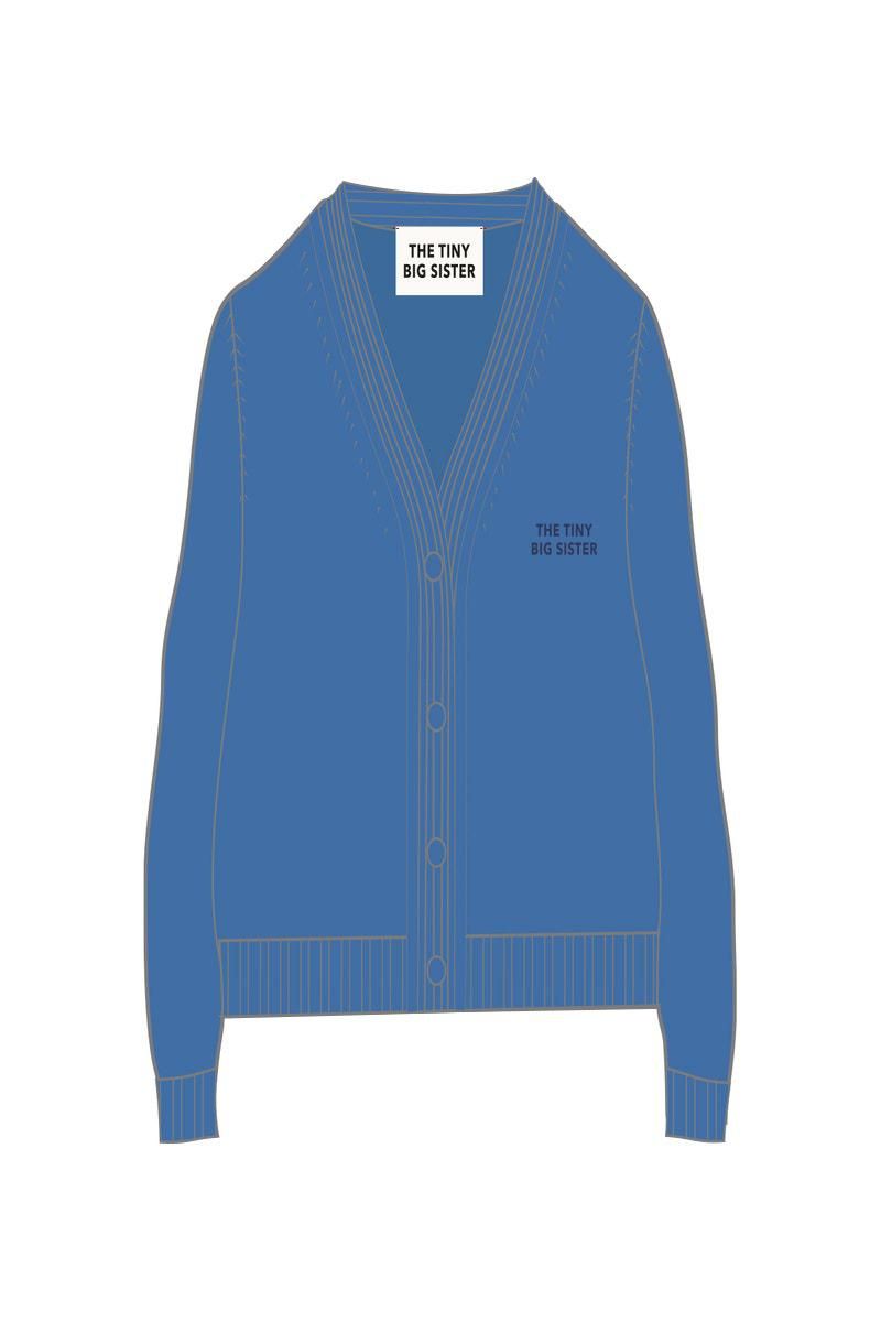 타이니코튼 크롭 브이넥 니트 카디건 라라 SS25-775M86 ONE COLOR - 상세 이미지 2
