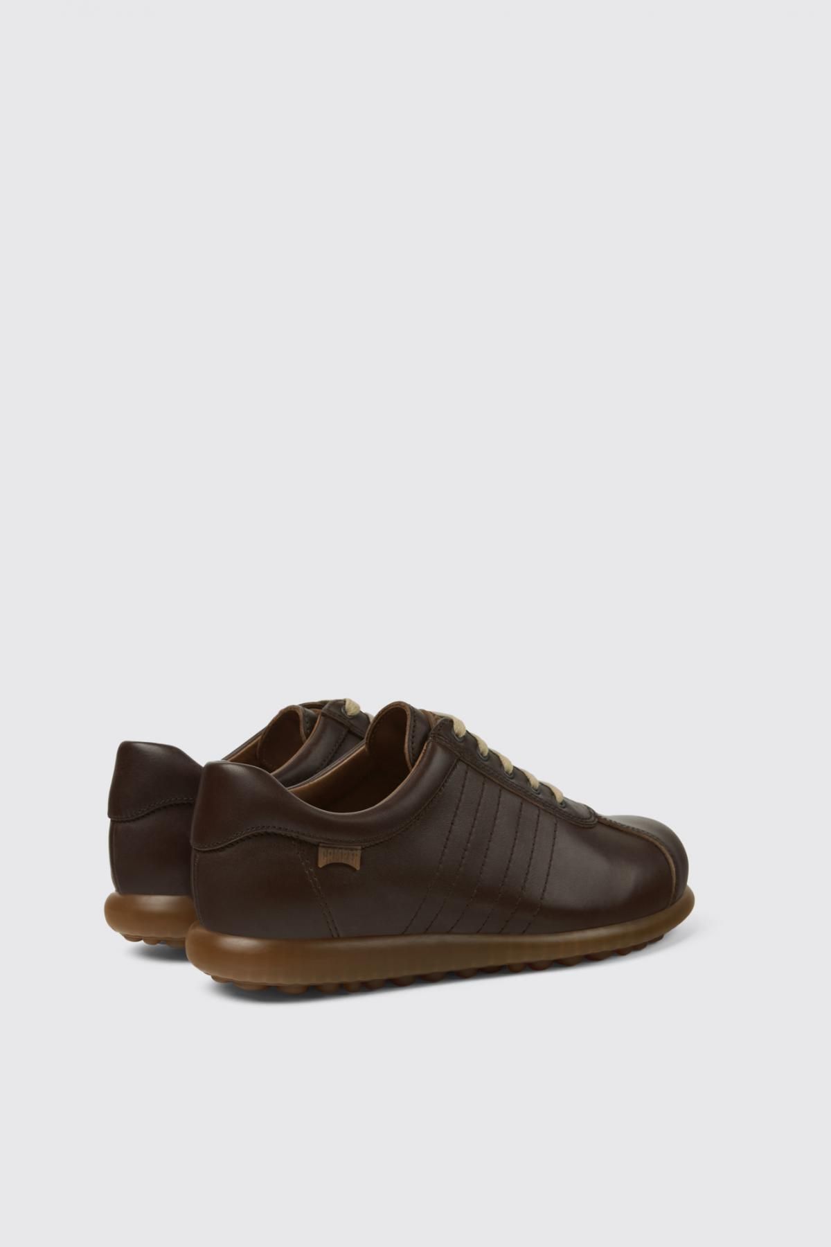 캠퍼 레트로 베이직 레더 스니커즈 Pelotas 27205-296 BROWN - 상세 이미지 3