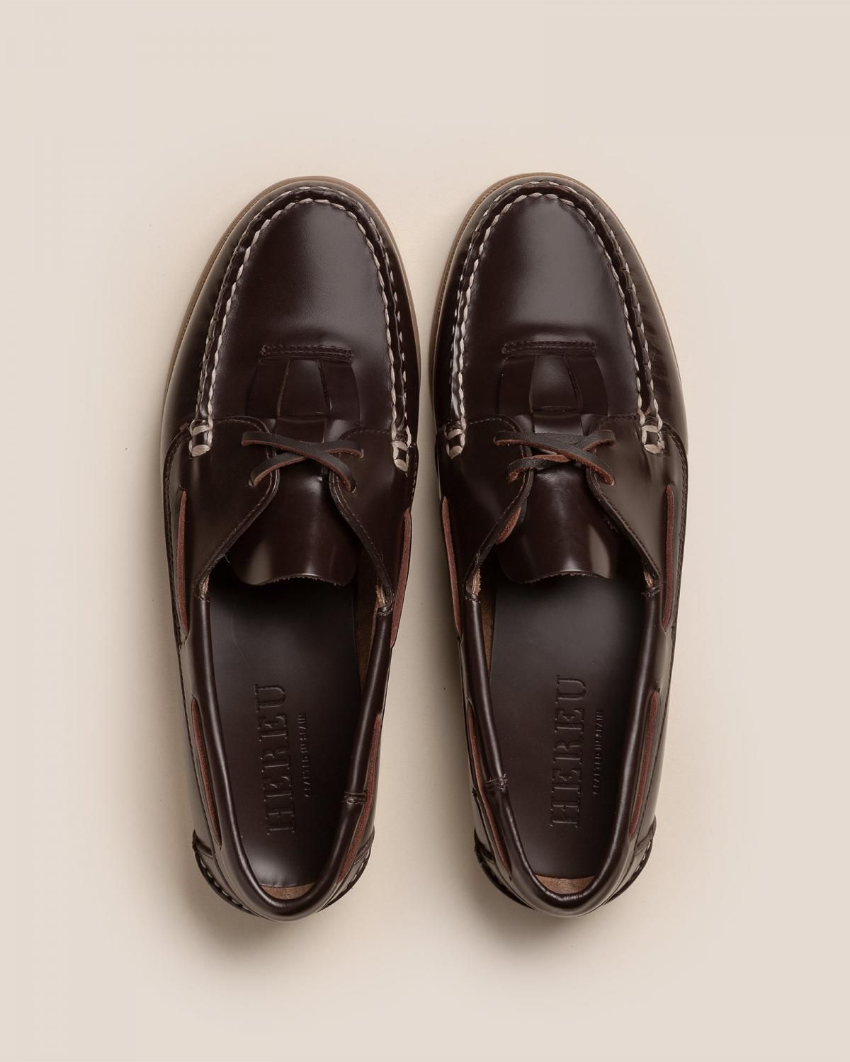 헤레우 살레르 노틱 레이스업 로퍼 9272785699148 TAN/DARK BROWN - 상세 이미지 3