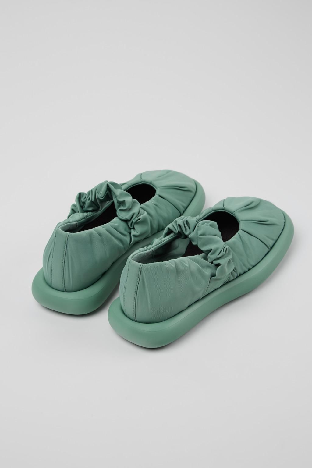 캠퍼 친환경 리사이클 PET 그린 발레리나 플랫 Onda K201680-005 GREEN - 상세 이미지 3