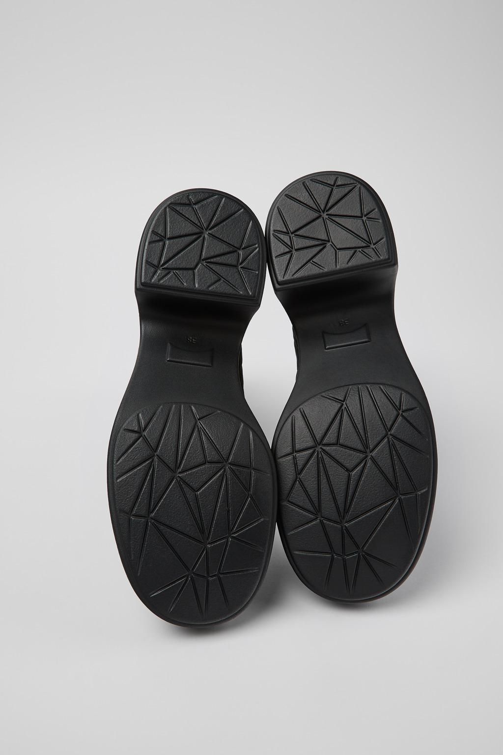 캠퍼 친환경 니트 청키힐 블랙 여성 부티 K400744-001 BLACK - 상세 이미지 5