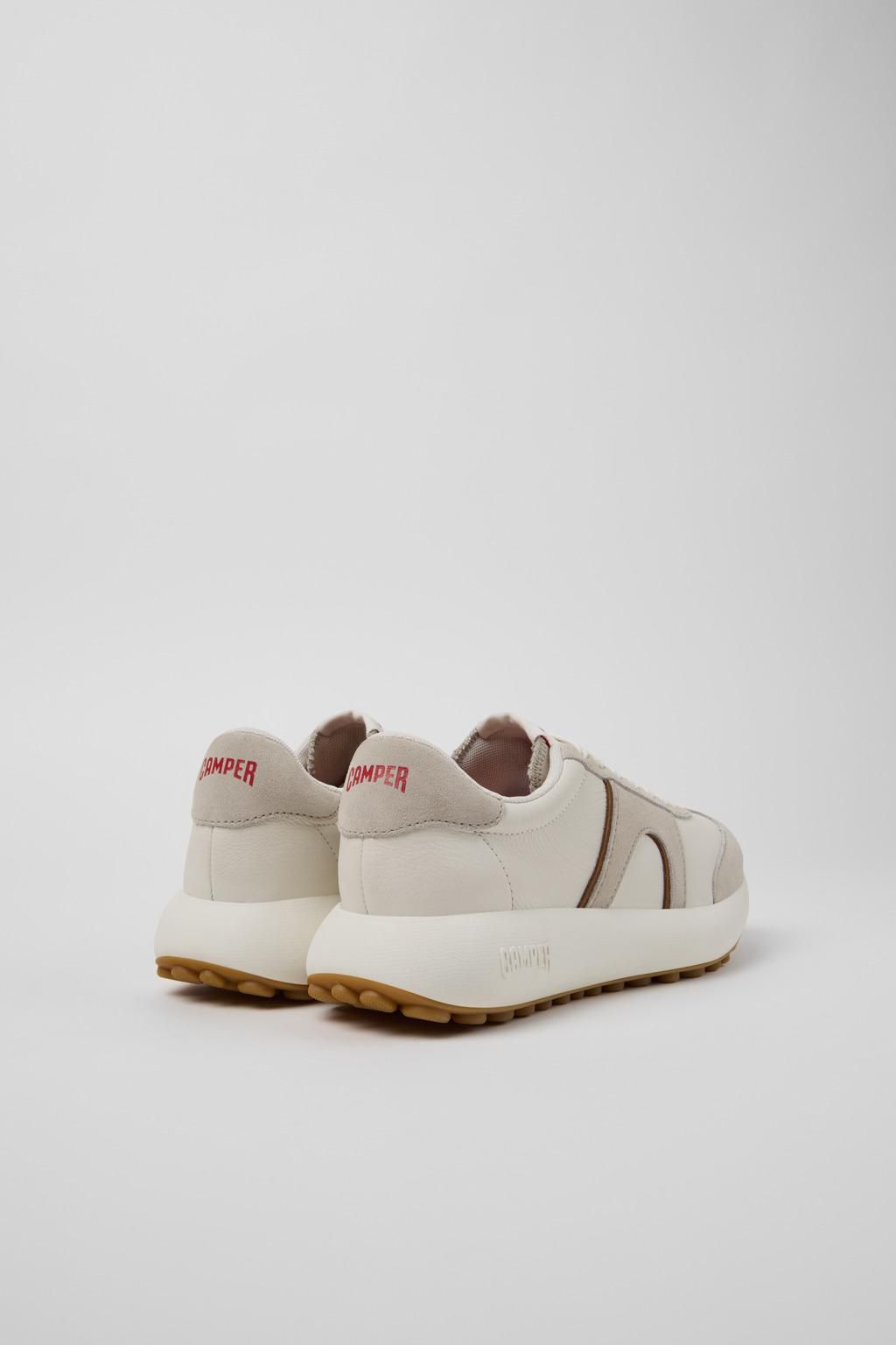 캠퍼 멀티컬러 테크니컬 레더 스니커즈 Pelotas Athens K201845-002 WHITE - 상세 이미지 3