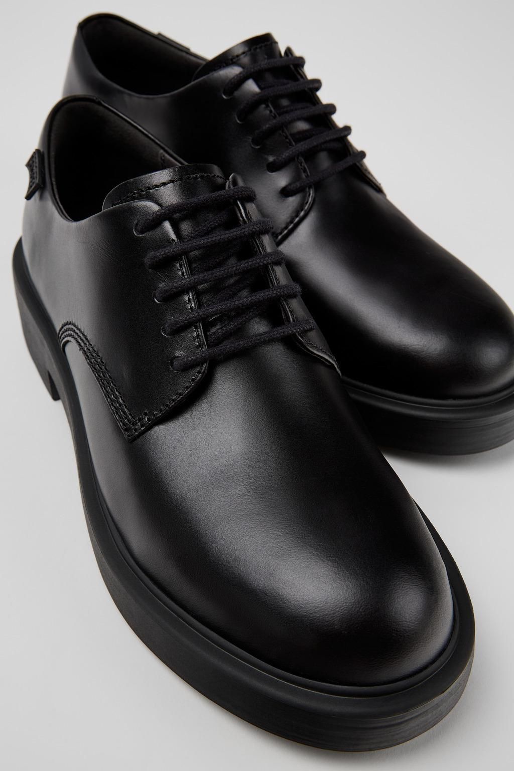 캠퍼 클래식 레더 로우힐 펌프스 Dean 블랙 K201684-001 BLACK 이미지 6
