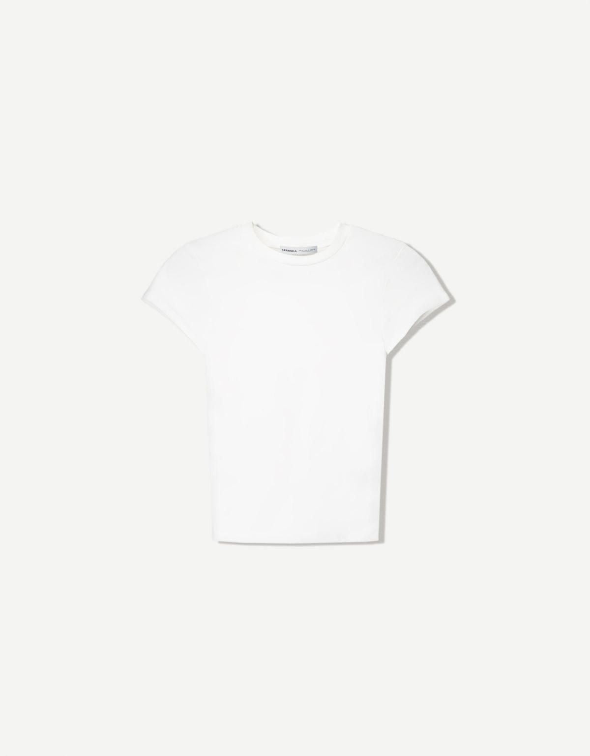 버쉬카 크루넥 반팔 티셔츠 2666/152 OFF WHITE - 상품 이미지