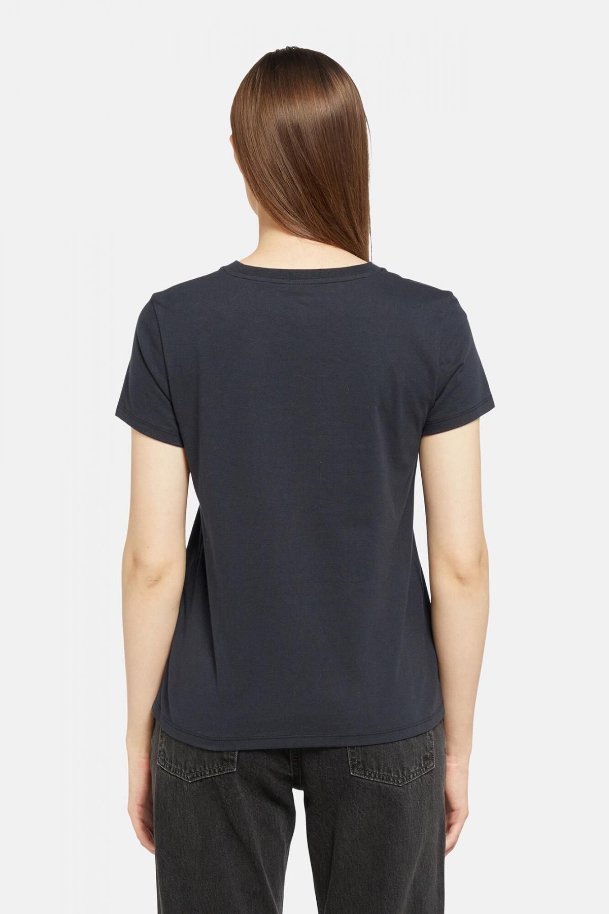 리바이스 베이직 로고 프린트 반팔 티셔츠 Levis 0149032 NEGRO - 상세 이미지 2
