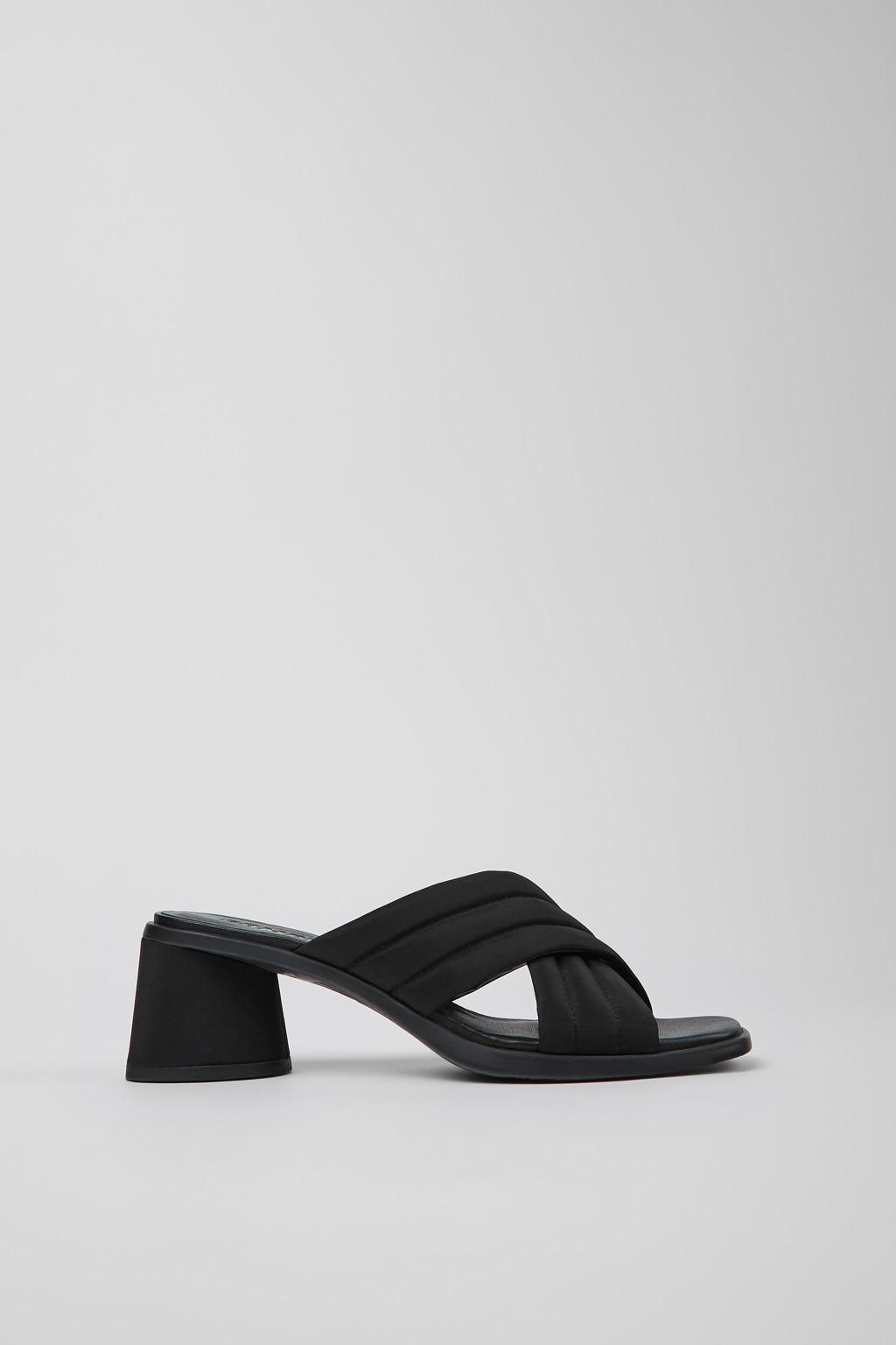 캠퍼 블랙 미니멀 스트랩 크로스 샌들 블랙 K201540-004 BLACK - 상품 이미지