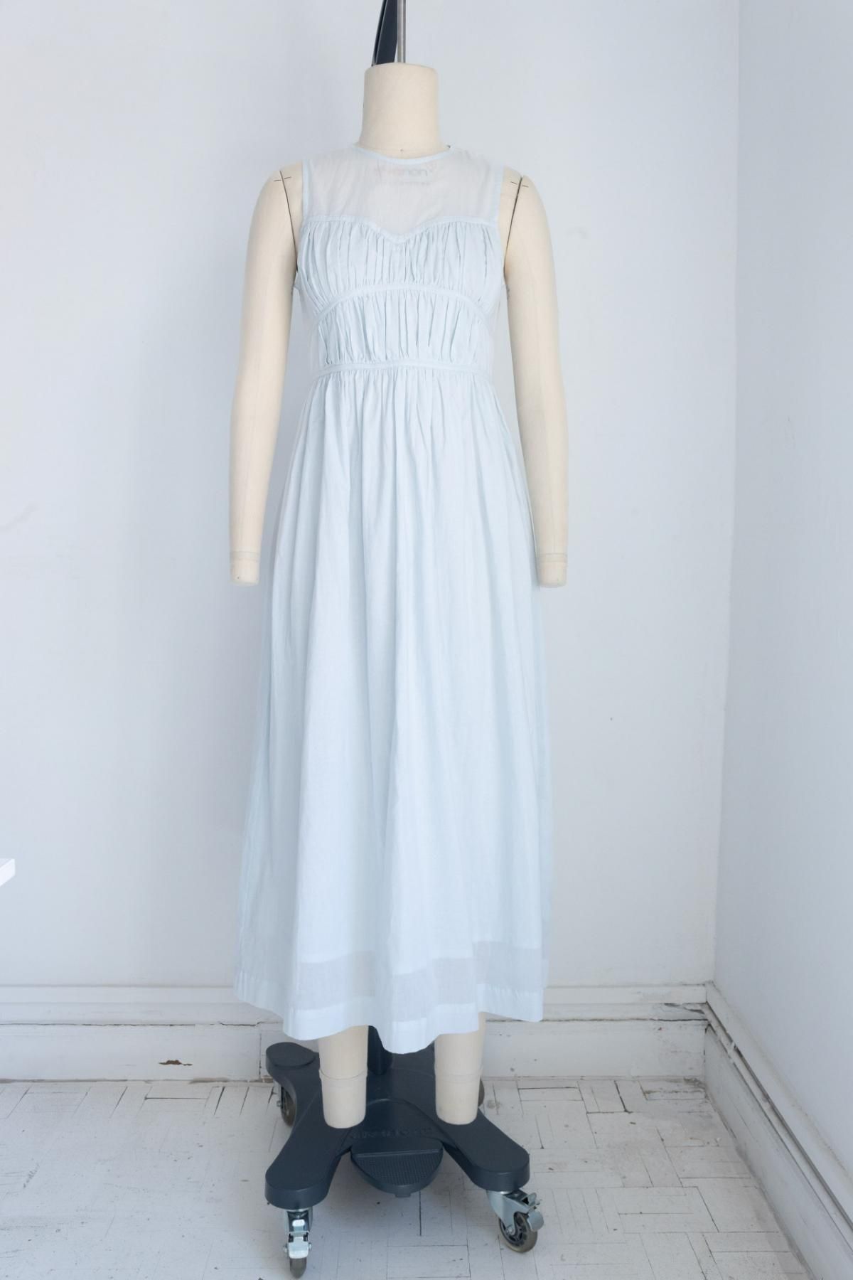 타이니코튼 로맨틱 민소매 보일 롱 원피스 SS25-610L19 ONE COLOR - 상세 이미지 2
