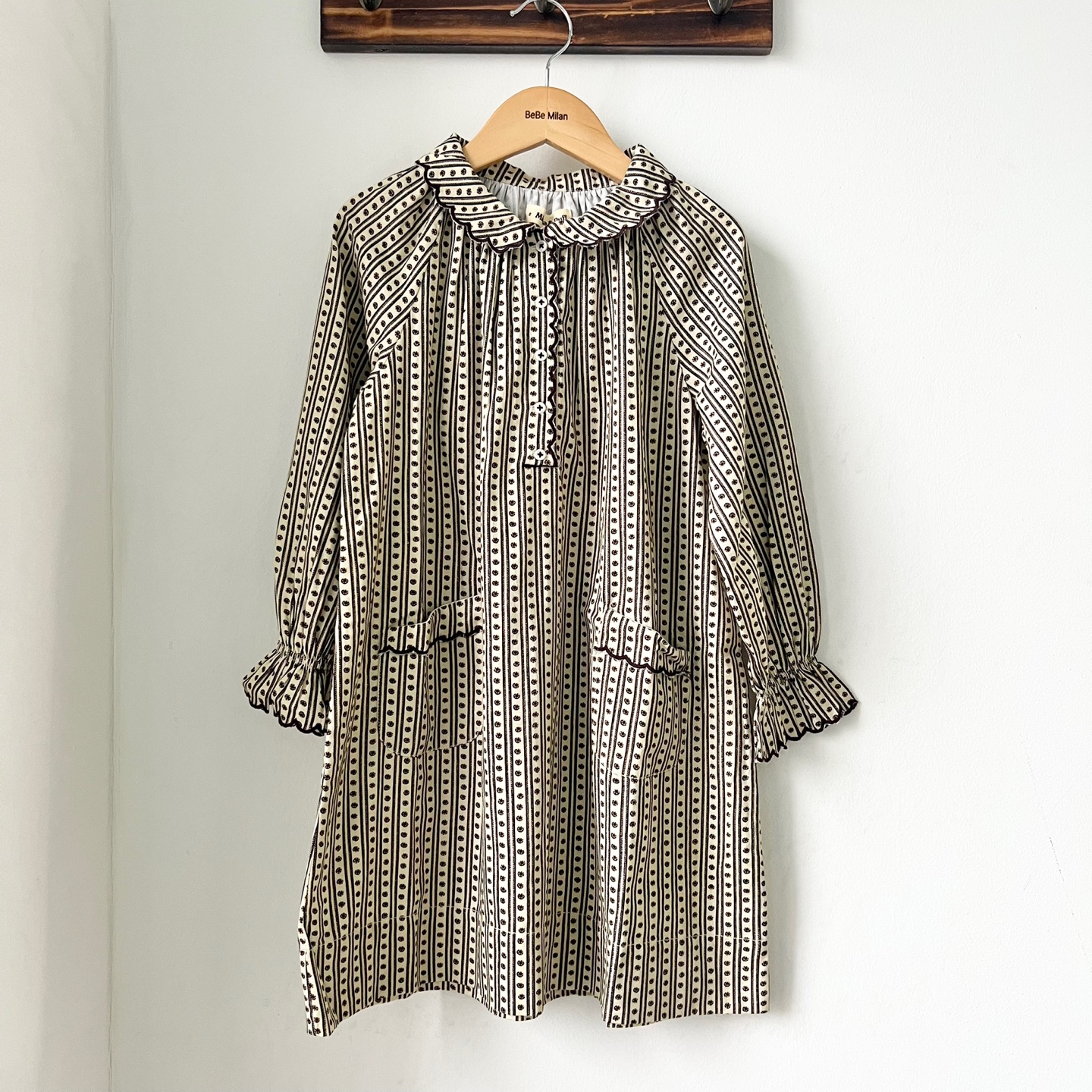 25FW 미샤앤퍼프 키즈 Monroe 코튼 원피스 멀티 K5069F25 P25 - 상품 이미지