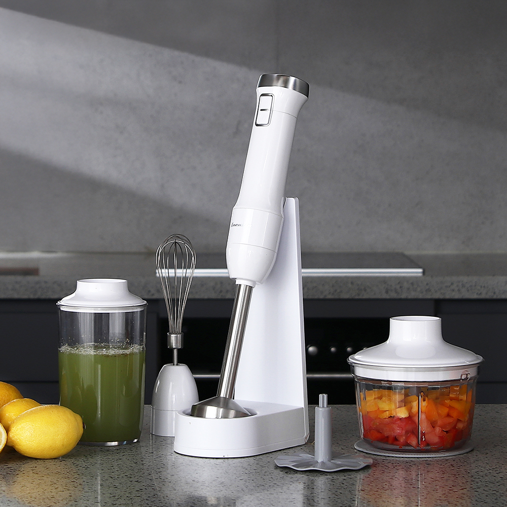 라쿠진 얼음도 갈리는 파워 무선 핸드 블랜더 믹서기 이유식 야채 마늘 다지기 LCZ204