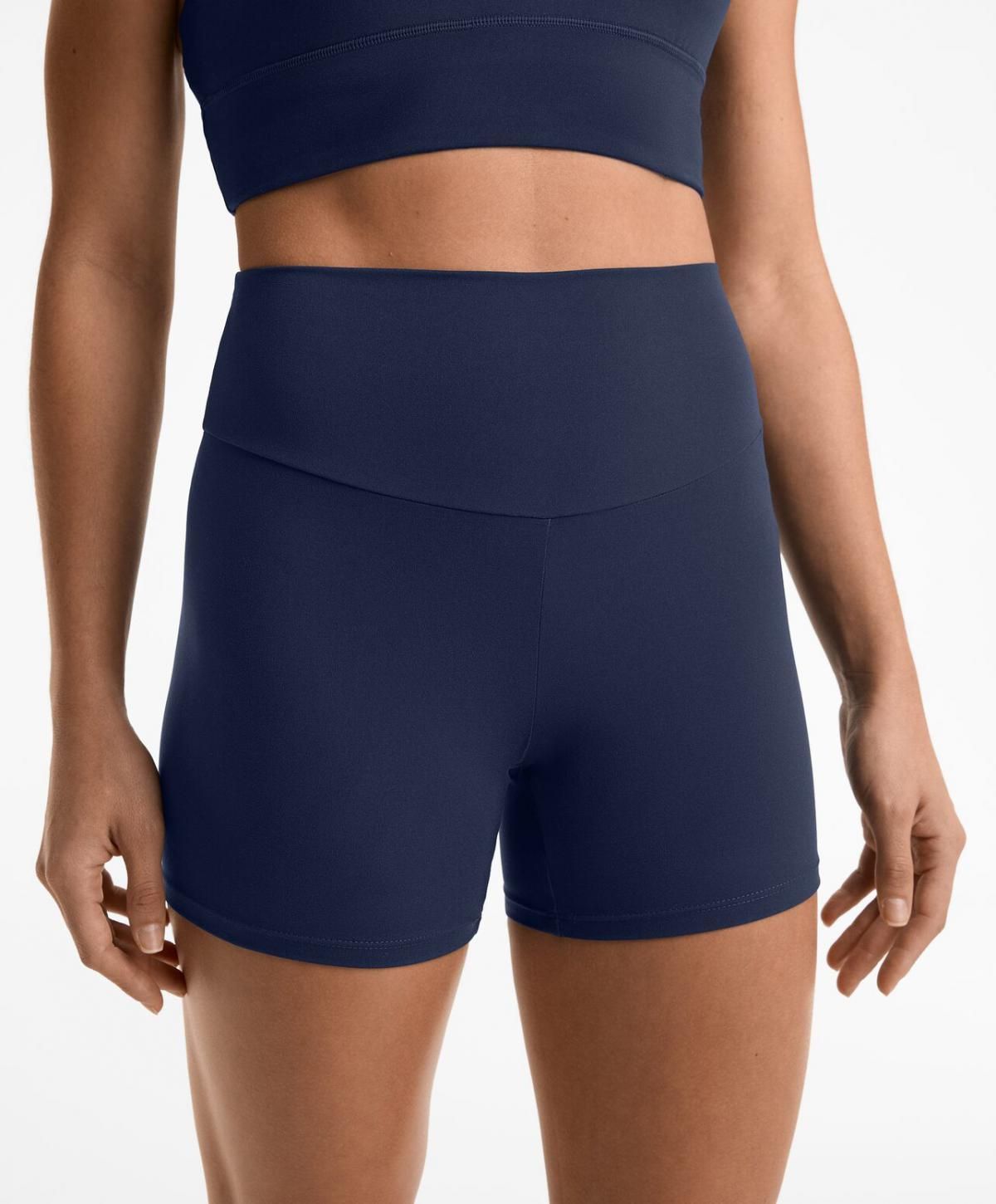 오이쇼 테크니컬 하이웨이스트 10cm 핫팬츠 1243/226 NAVY - 상세 이미지 5