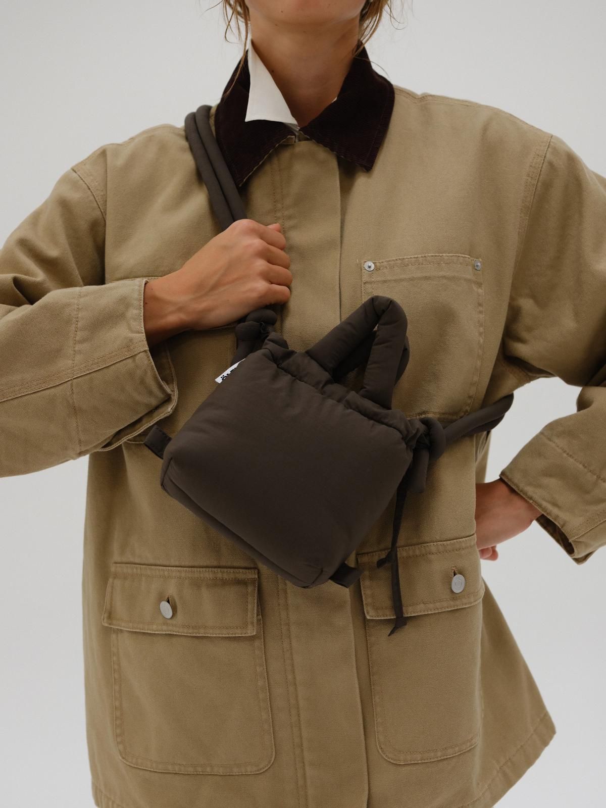 올랜드 소프트 미니멀 마이크로 호보백 Micro Ona Soft Bag 49695704580431 FOREST GREEN - 상세 이미지 2