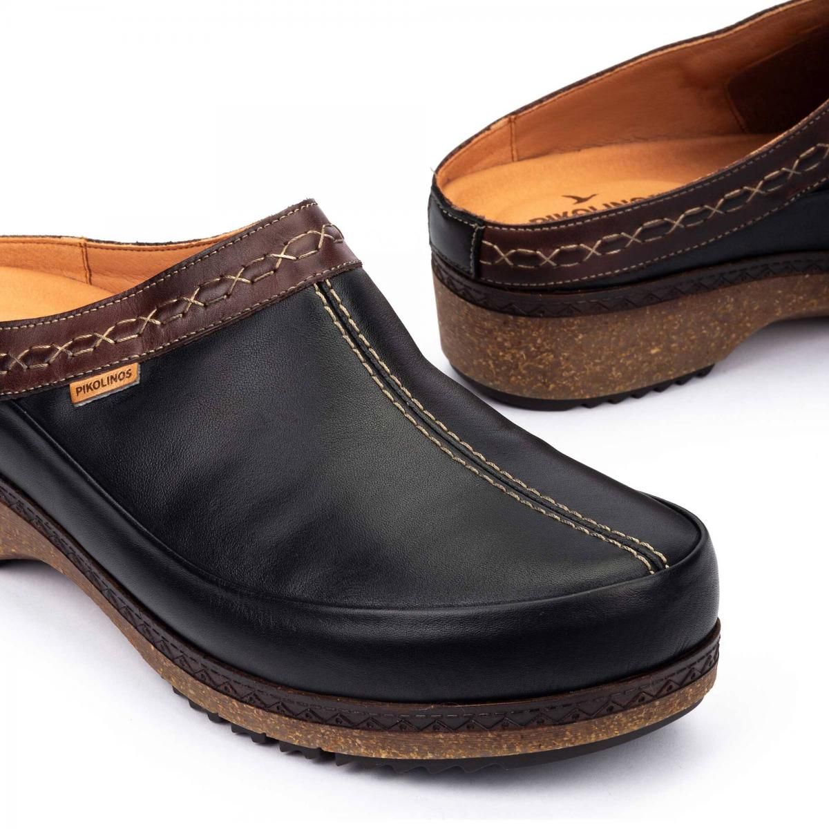 피콜리노스 컴포트 클로그 GRANADA W0W-3922C1 BLACK - 상세 이미지 3