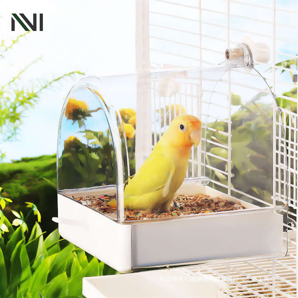 앵무새 하우스 아크릴 횃대 놀이터 용품 새장