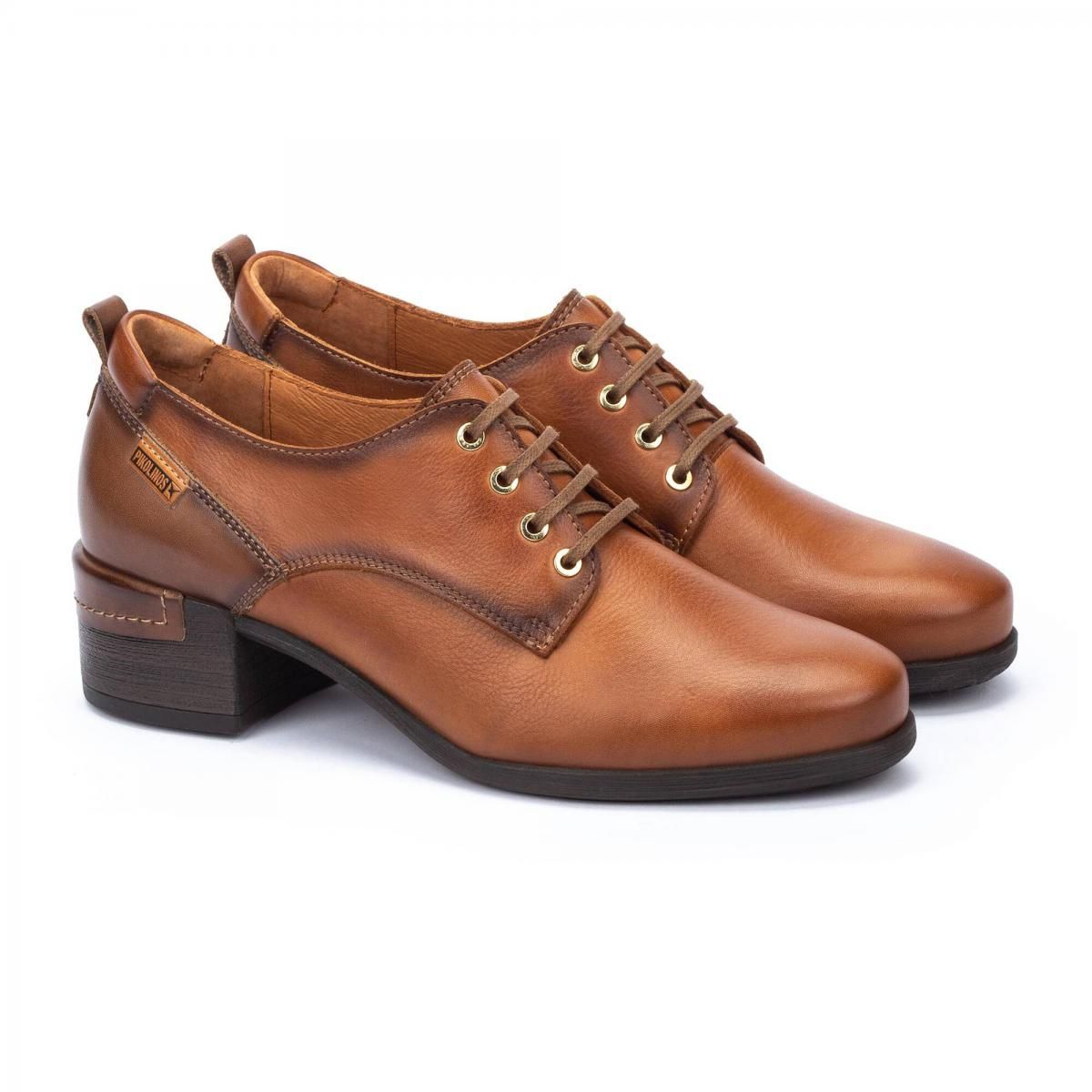 피콜리노스 클래식 레더 로우힐 슈즈 MALAGA W6W-5867C1 BRANDY - 상세 이미지 2