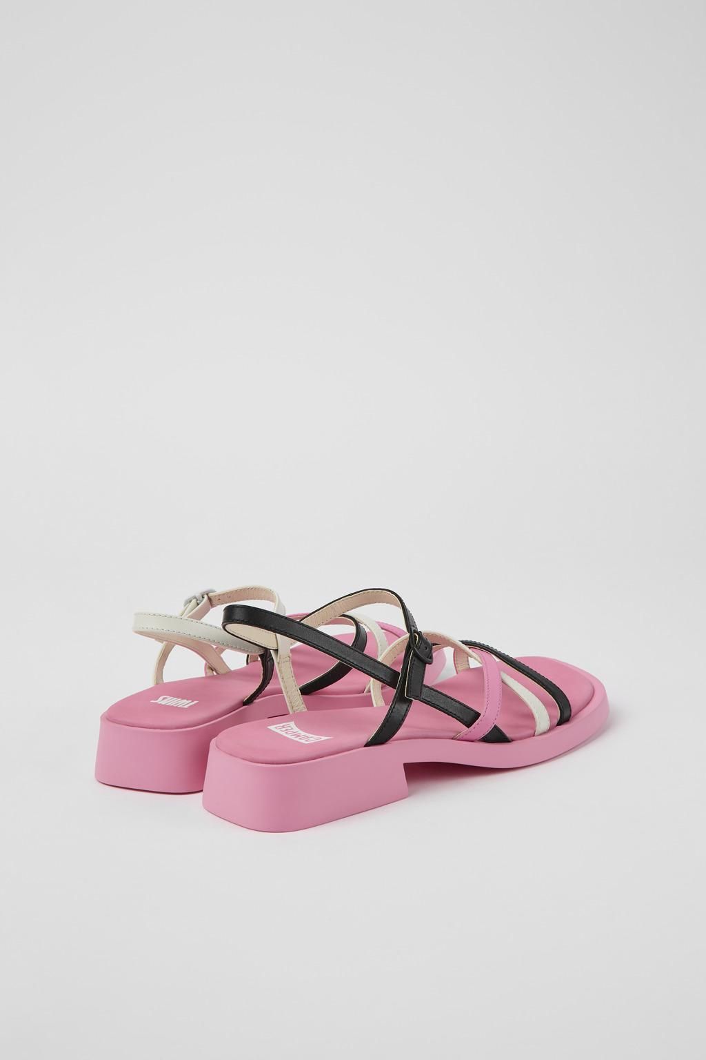 캠퍼 멀티컬러 가죽 스트랩 샌들 TWINS K201487-005 MULTICOLOR - 상세 이미지 3