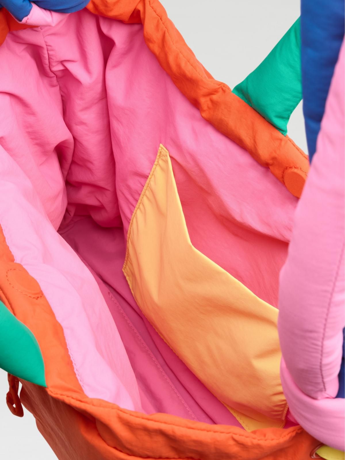 올랜드 멀티컬러 소프트 테크니컬 백 Ona 54620055896399 BOBO CHOSES X OLEND - COLOR BLOCK - 상세 이미지 2