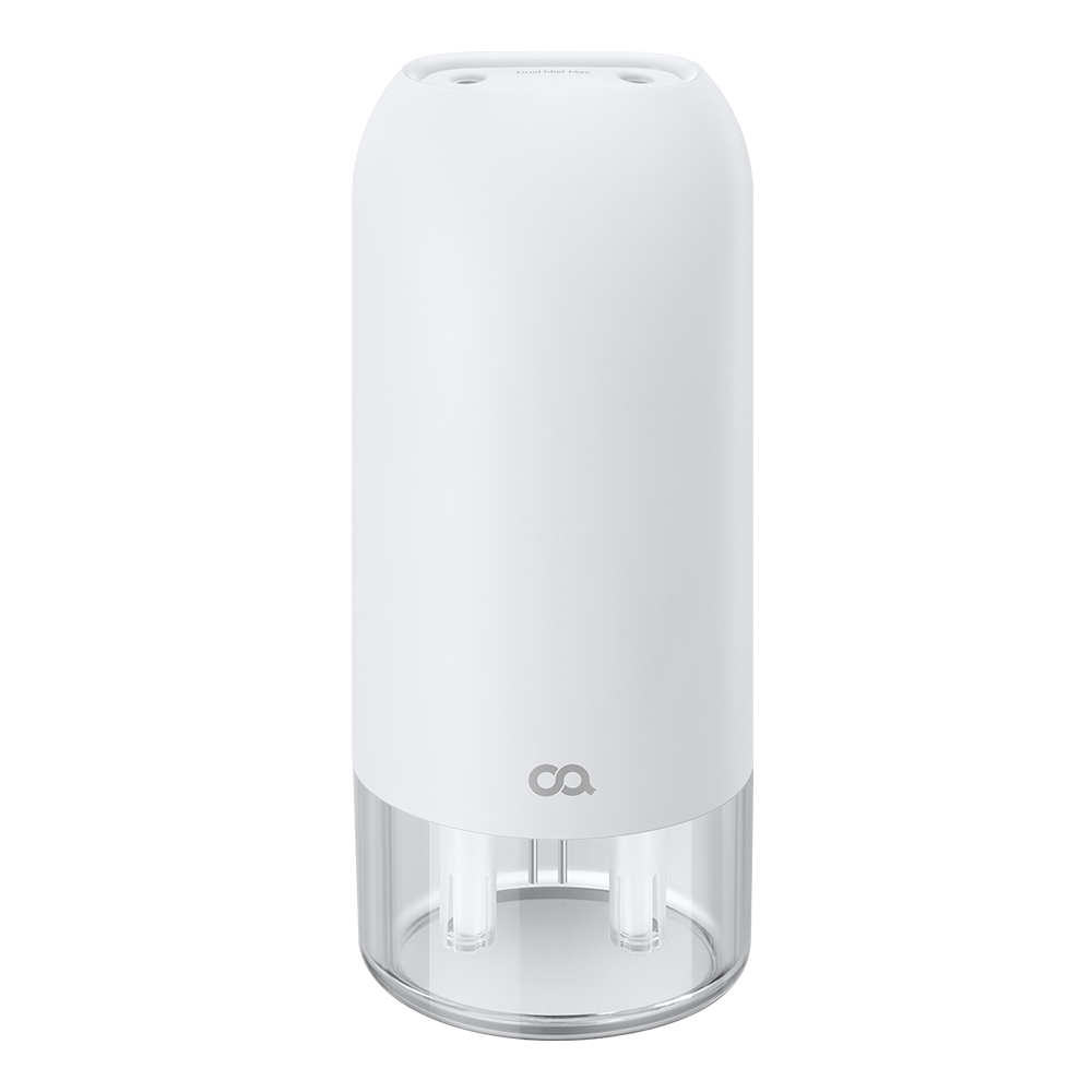 오아 듀얼미스트맥스 무선 미니 가습기 충전식 휴대용 소형 사무실 책상 탁상용 차량 통세척