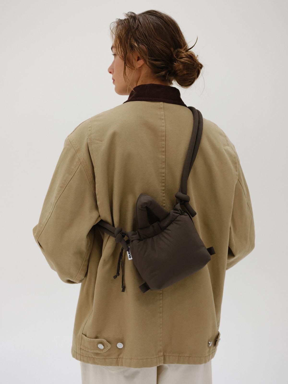 올랜드 소프트 미니멀 마이크로 호보백 Micro Ona Soft Bag 49695704580431 FOREST GREEN - 상세 이미지 3