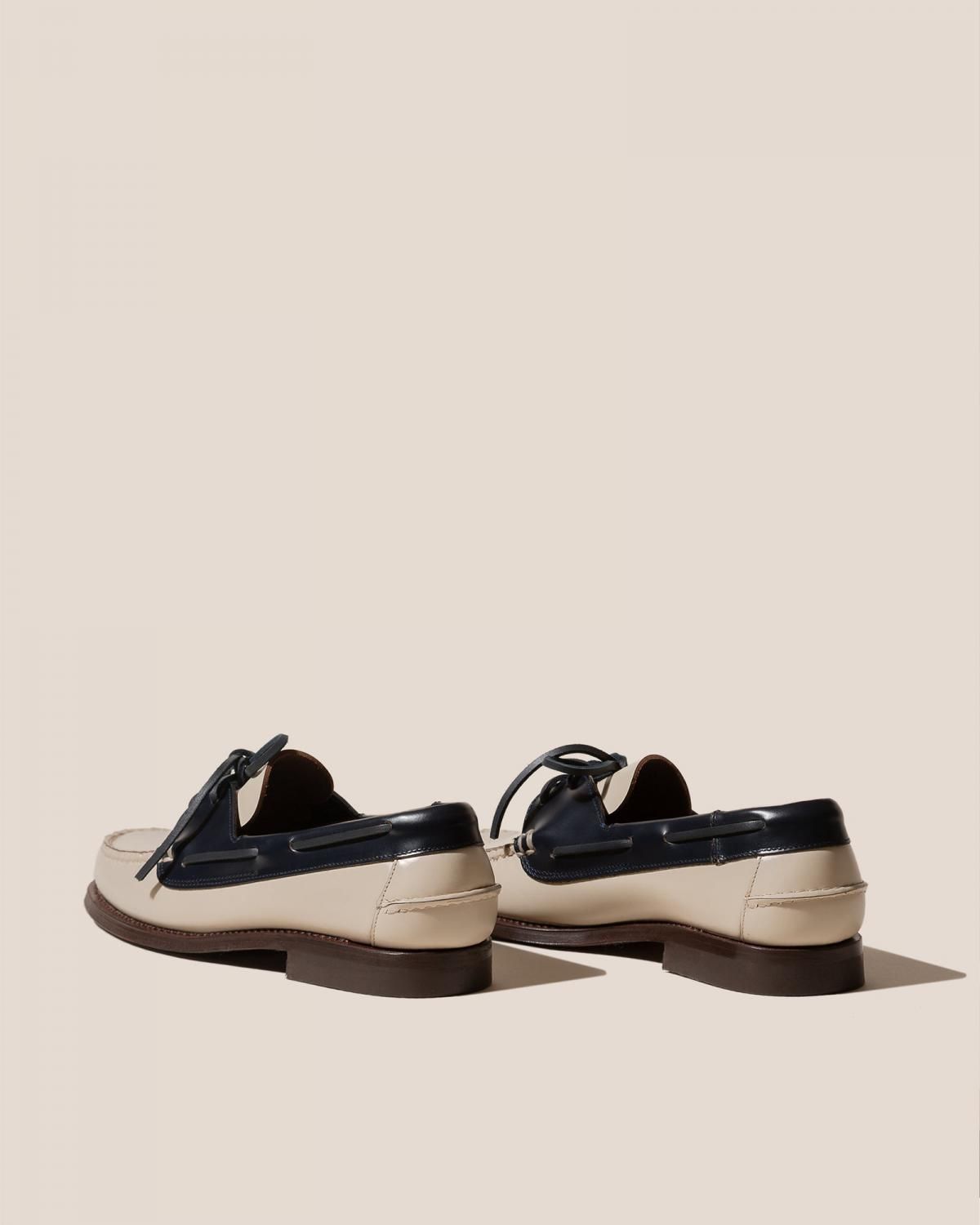 헤레우 살레르 바이컬러 레이스업 로퍼 14730471309644 CUSTARD/DARK NAVY - 상세 이미지 3