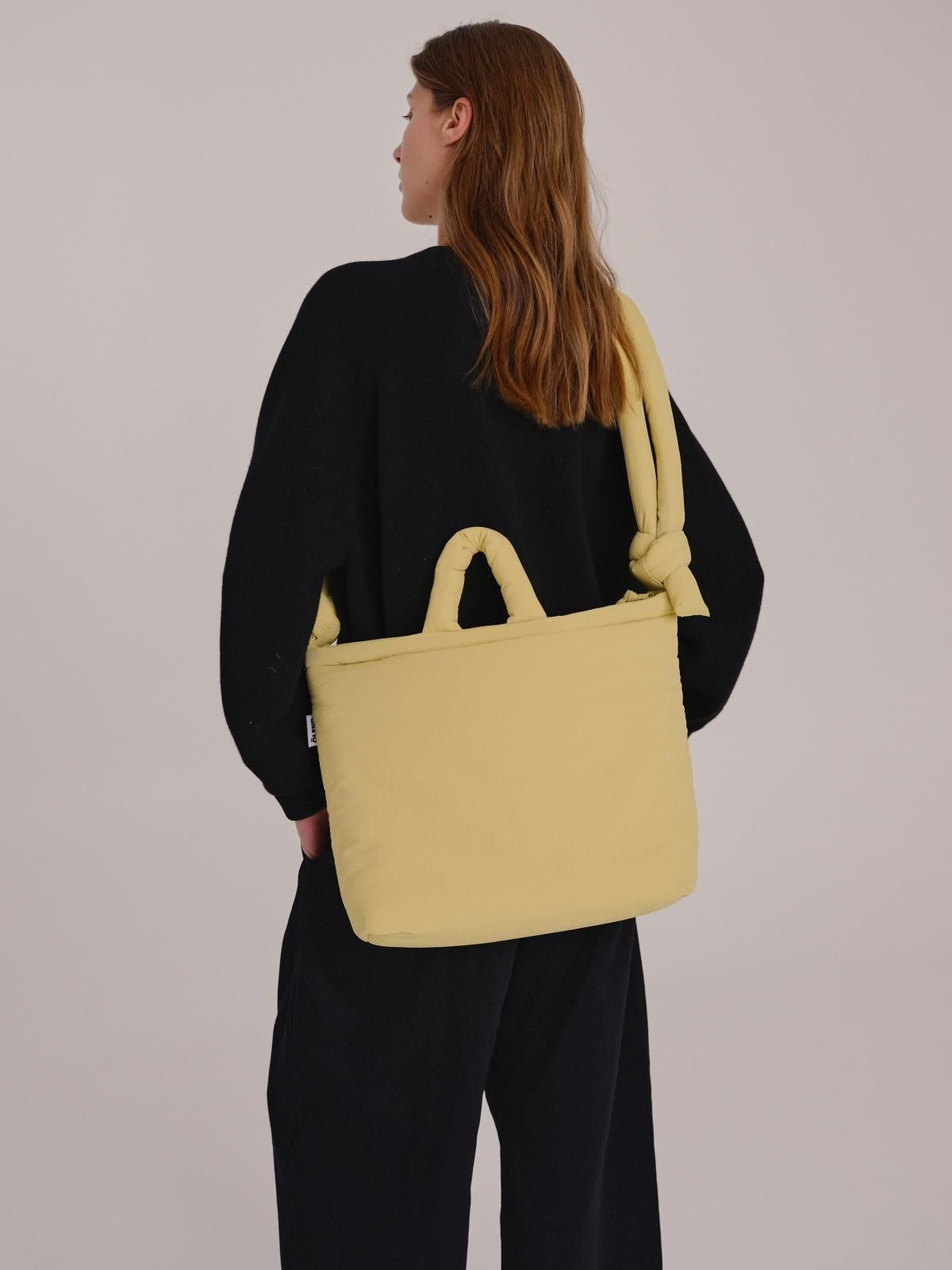 올랜드 소프트 리사이클 나일론 호보백 Ona Pro Soft Bag 53560356864335 LIME - 상세 이미지 2