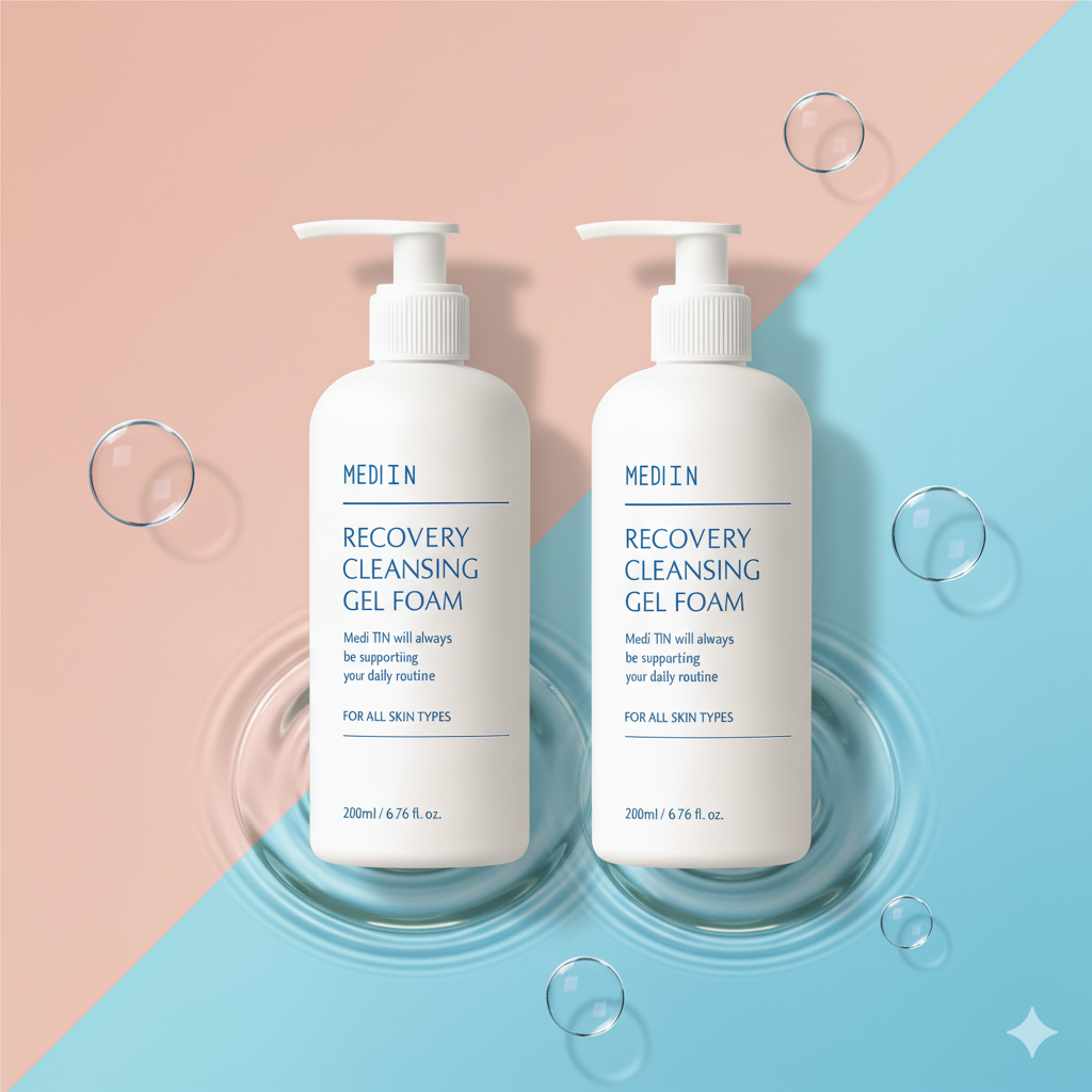 메디티엔 약산성 폼클렌징 세안제 청소년 사춘기 클렌징폼 트러블케어, 200ml, 2개 제품 이미지