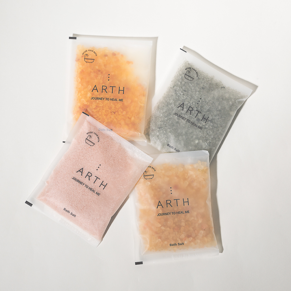 어스 리커버리 배스솔트 80g 5개입 입욕제 세트 (4종 중 택1) - 상품 이미지