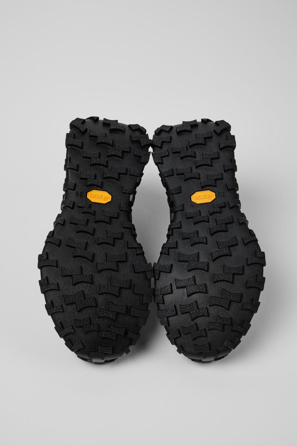 캠퍼 테크니컬 블랙 레더 하이탑 스니커즈 Drift Trail K400795-001 BLACK - 상세 이미지 5