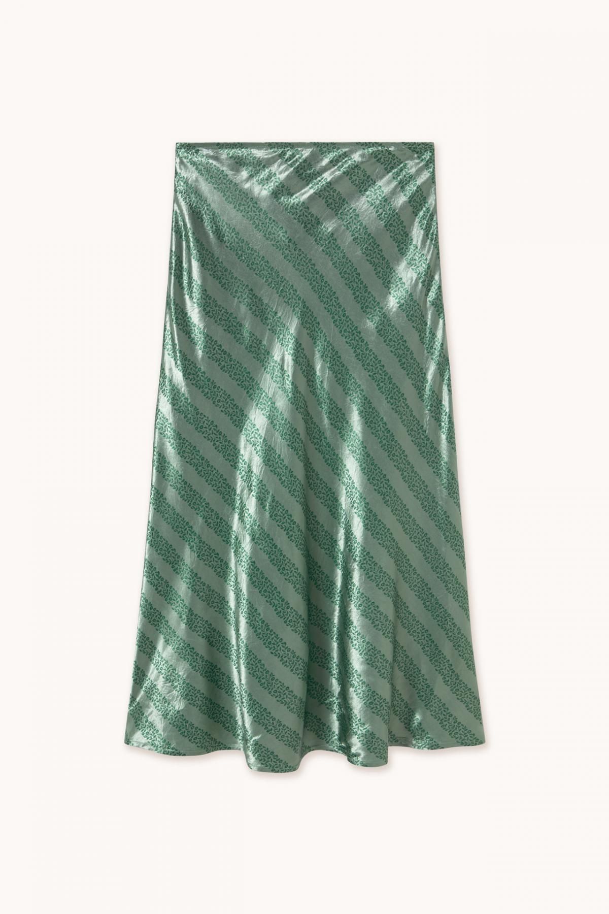 타이니코튼 실키 플라워 바이오스 롱 스커트 SS25-699R22 ONE COLOR - 메인 이미지