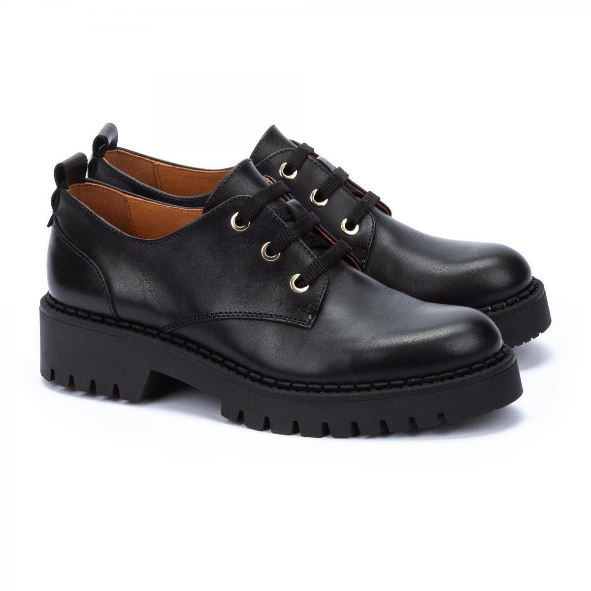 피콜리노스 엑스트라라이트 블랙 컴포트 더비슈즈 AVILES W6P-4632 BLACK - 상세 이미지 2