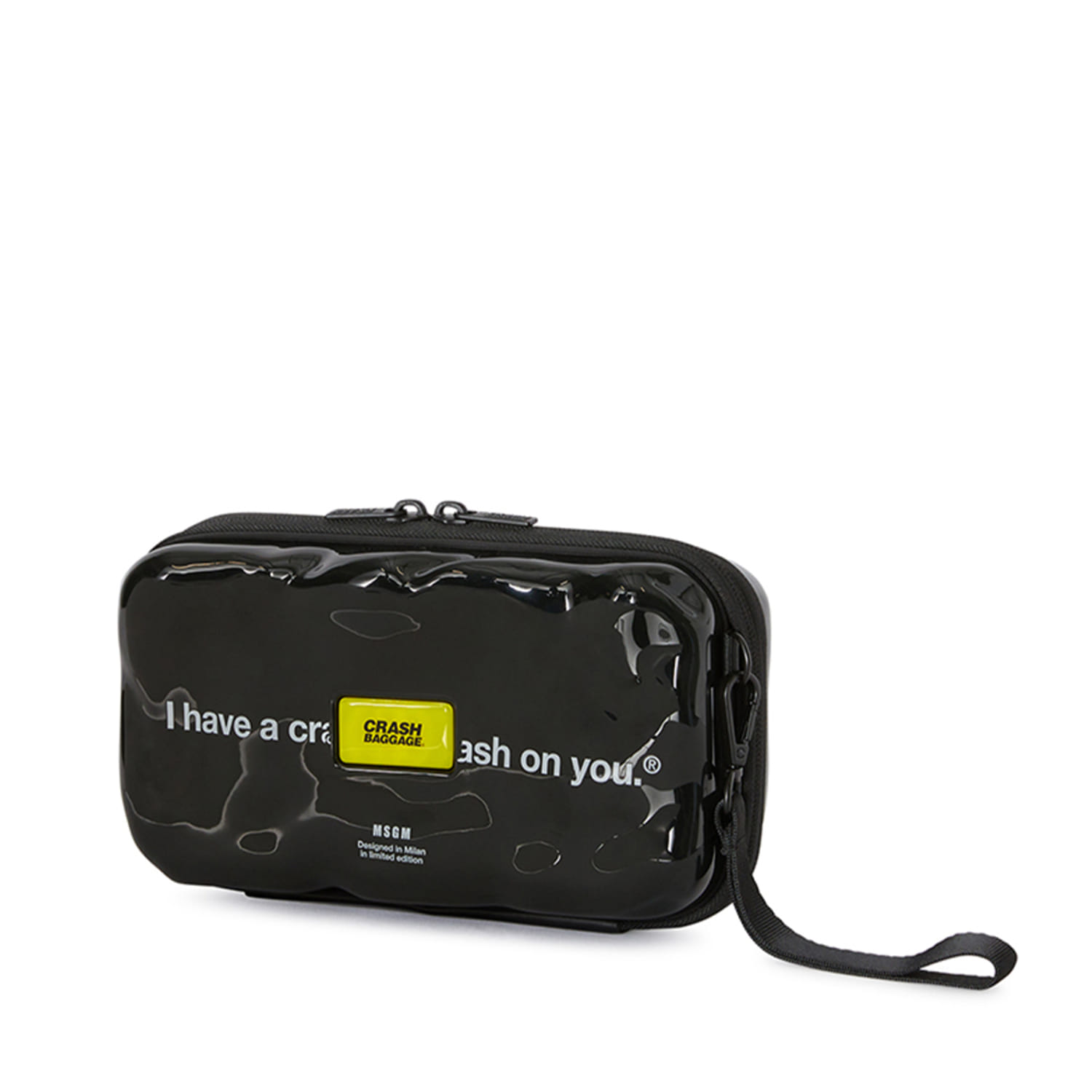 [MSGM X CRASH BAGGAGE] 크래쉬배기지 MSGM 미니 아이콘 블랙 CBG-2SAC403-99 - 상세 이미지 2