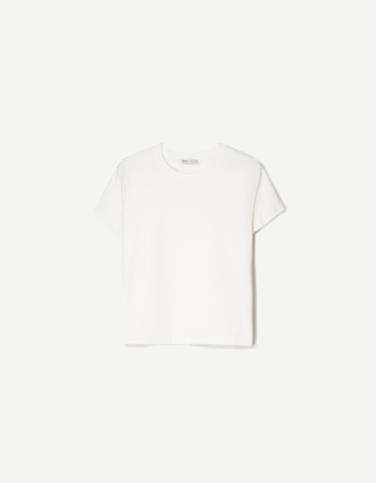 버쉬카 헤비 코튼 반팔 티셔츠 2331/443 OFF WHITE - 상품 이미지