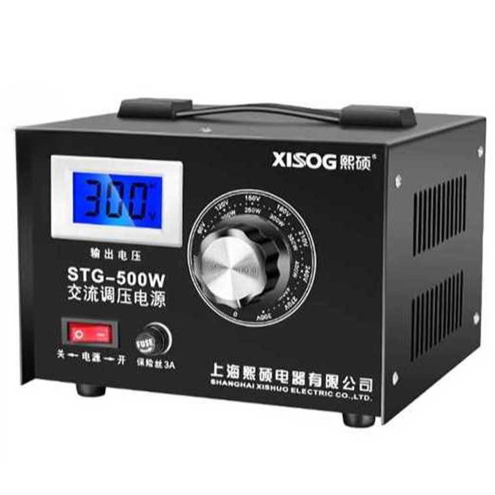 전압 조절기 디지털 전원 안정 제어기 가정 산업용 STG-500W (0-300V) - 상품 이미지