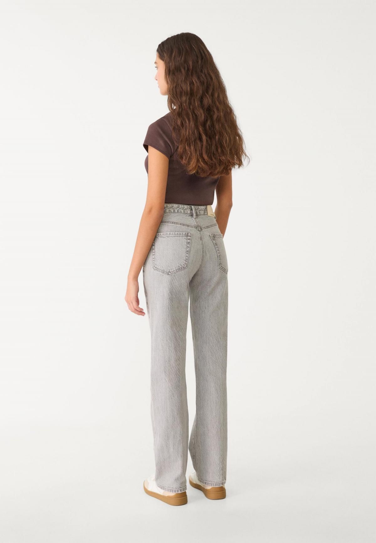 스트라디바리우스 빈티지 스트레이트핏 테크니컬 데님 팬츠 1499/499 LIGHT GREY DENIM WASH - 상세 이미지 5