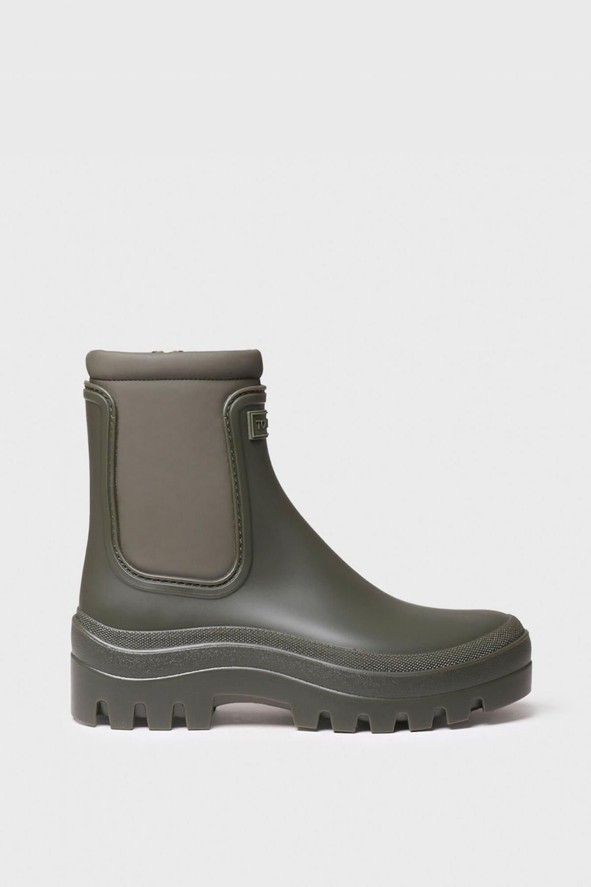 토니폰즈 레인 러버 앵클부츠 여성 엘라스틱 사이드 9201931 KAKI - 메인 이미지
