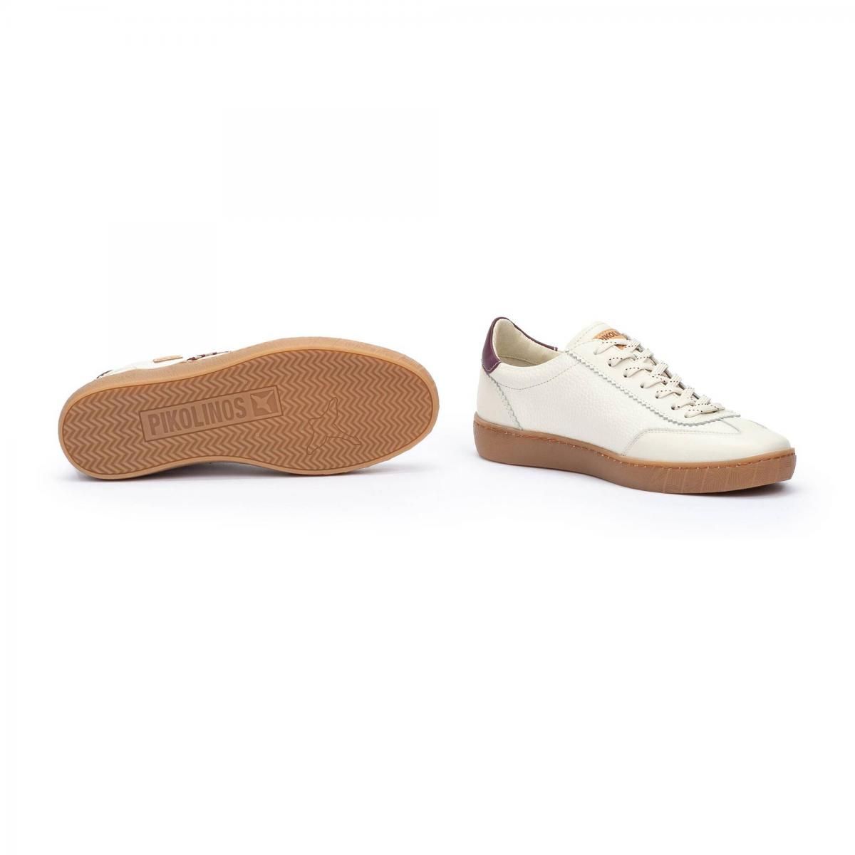 피콜리노스 컴포트 메모리폼 로우탑 스니커즈 LANZAROTE W7B-6508LIC1 OFF WHITE - 상세 이미지 5