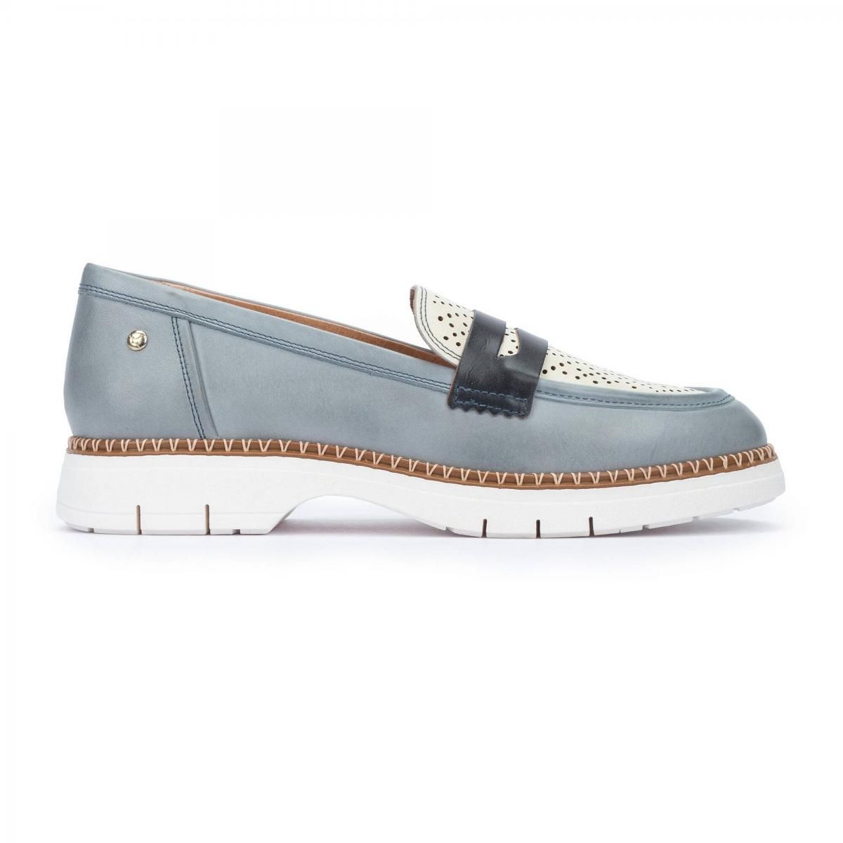 피콜리노스 멀티컬러 컴포트 페니 로퍼 HENARES W1A-3864C1 DENIM - 메인 이미지