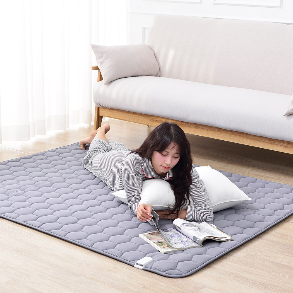 온열 탄소 전기 요 장판 캠핑 SS, 110x200cm, EMF 카본 매트 (에버체크)