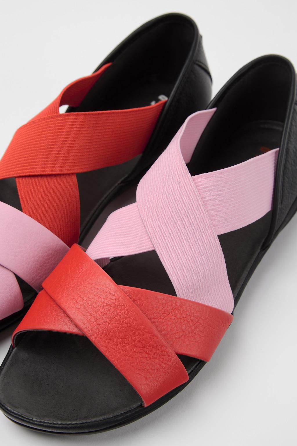 캠퍼 멀티컬러 스트랩 레더 샌들 Twins K201367-003 MULTICOLOR - 상세 이미지 2