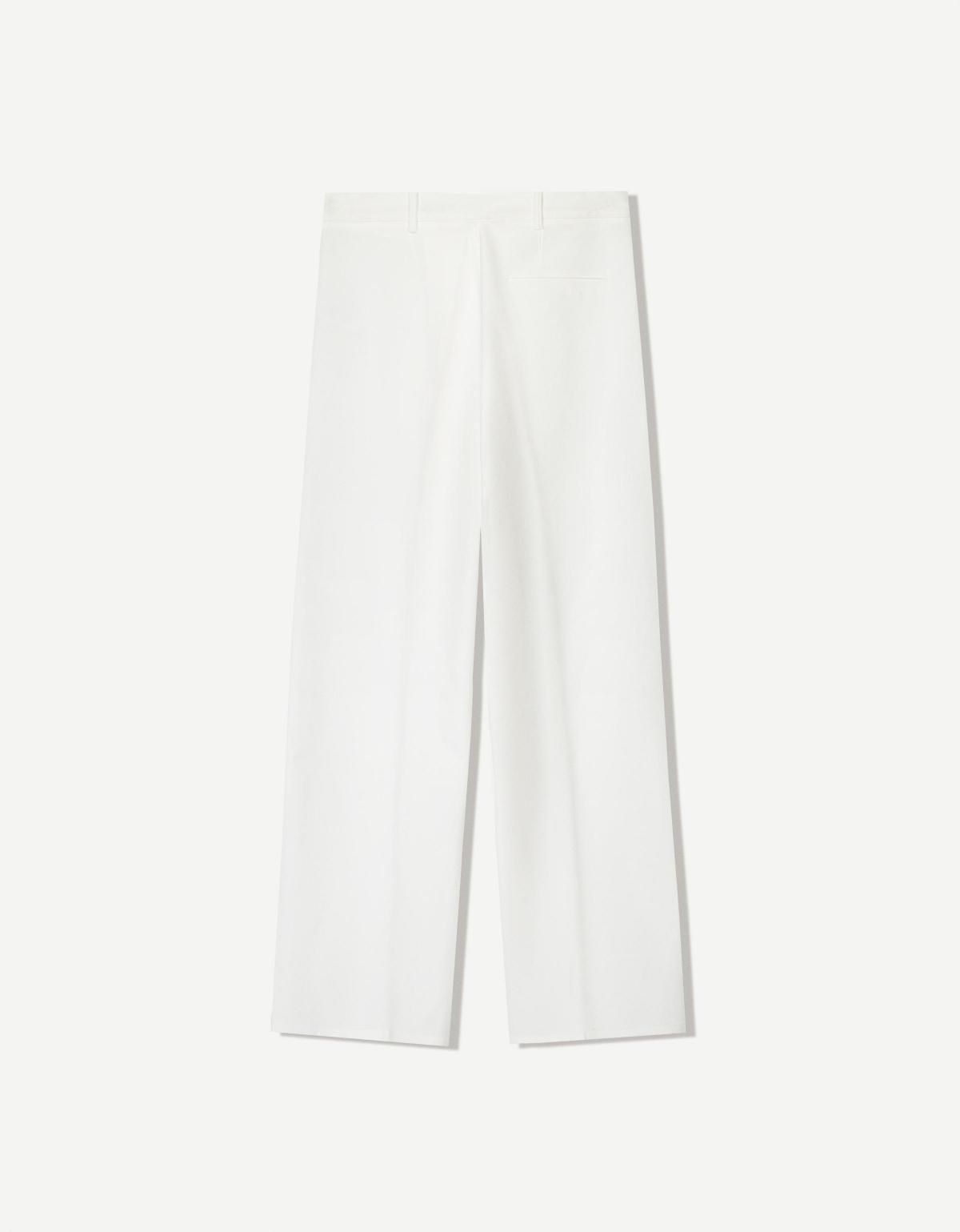 버쉬카 와이드 팬츠 0169/168 WHITE - 상세 이미지 5