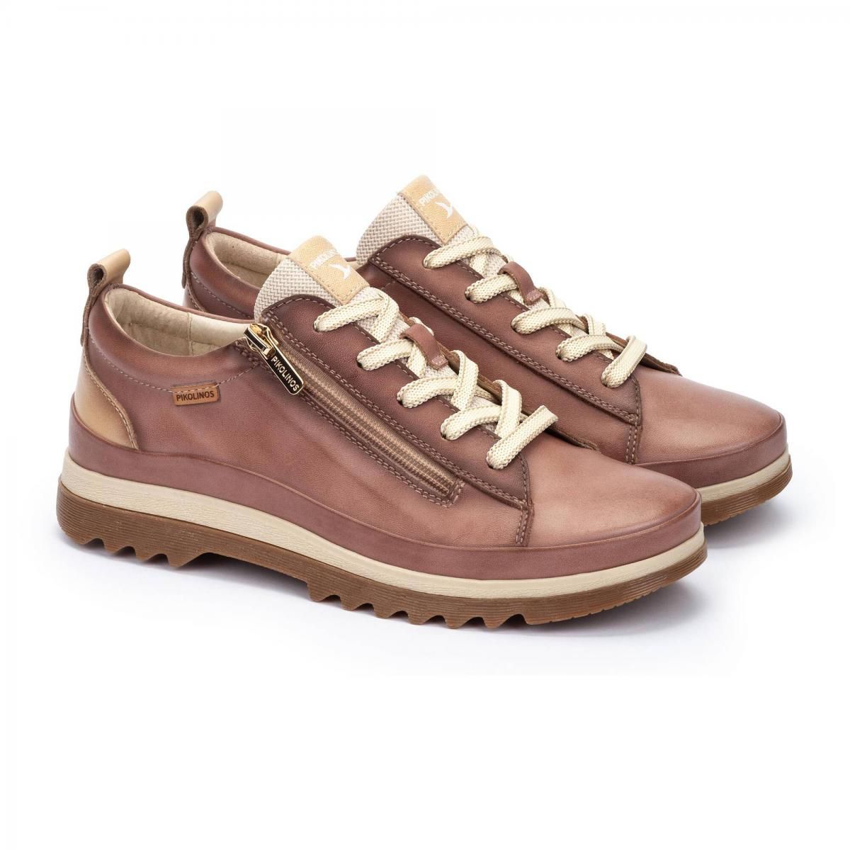 피콜리노스 컴포트 레더 로우탑 스니커즈 VIGO W3W-6979C7 MAUVE - 상세 이미지 2