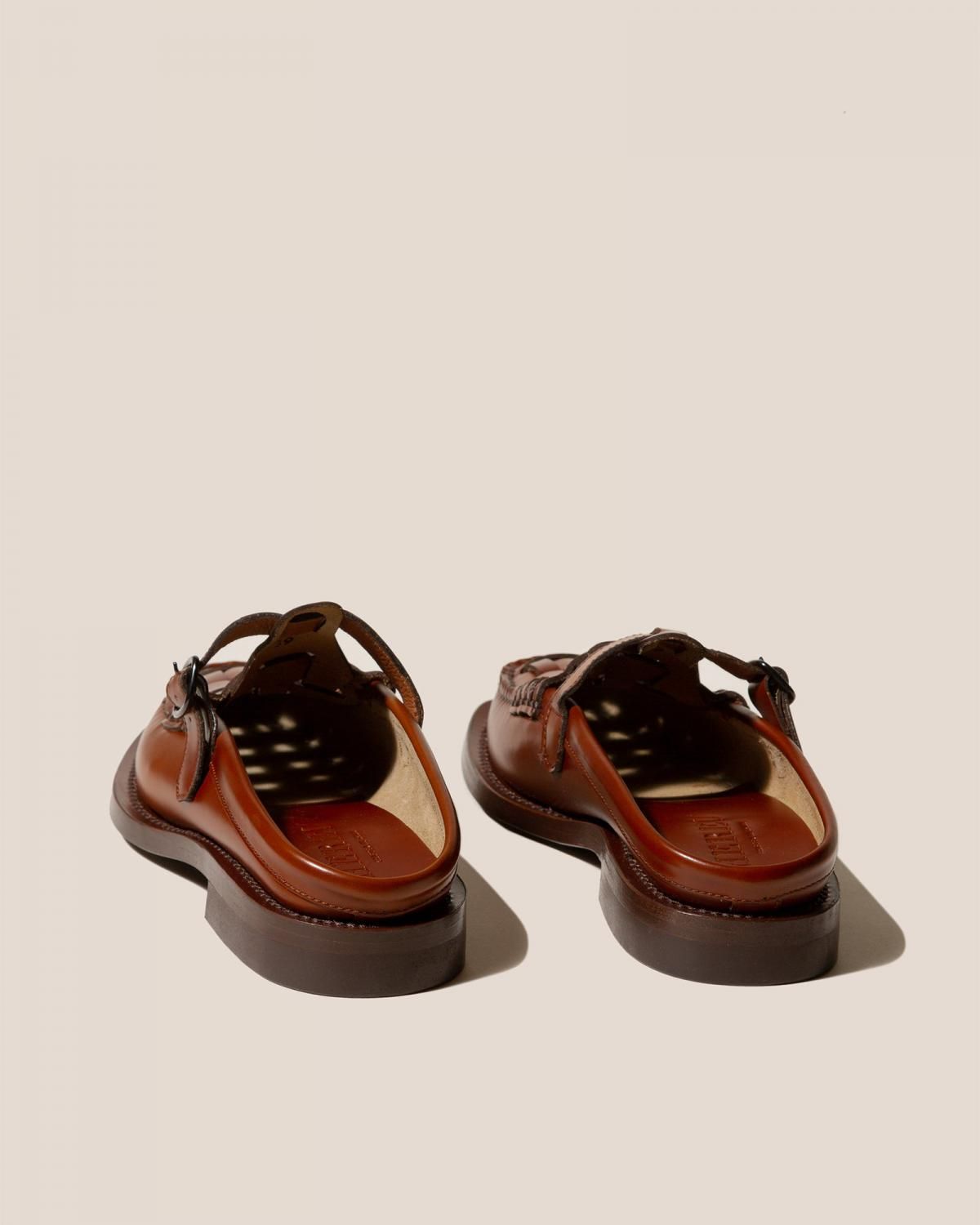헤레우 보넬 우븐 T바 뮬 로퍼 7919918678232 TAN - 상세 이미지 4