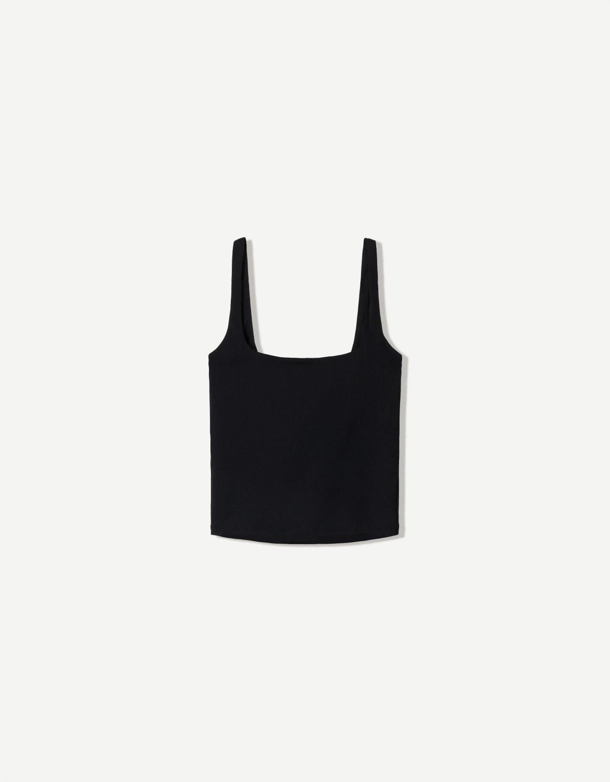 버쉬카 스트래피 탑 3660/662 BLACK - 상세 이미지 2
