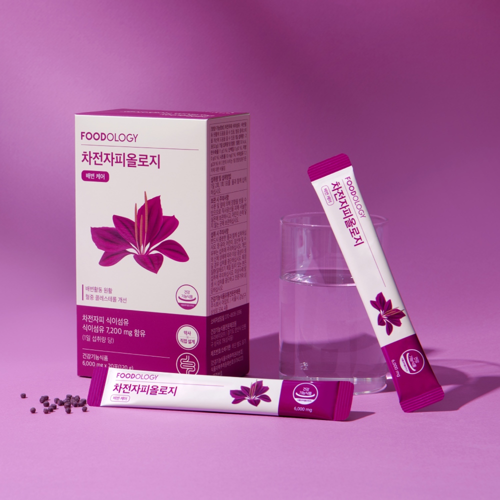 푸드올로지 차전자피 올로지 쾌변 식이섬유 6,000mg 20포, 1개 - 상세 이미지 3