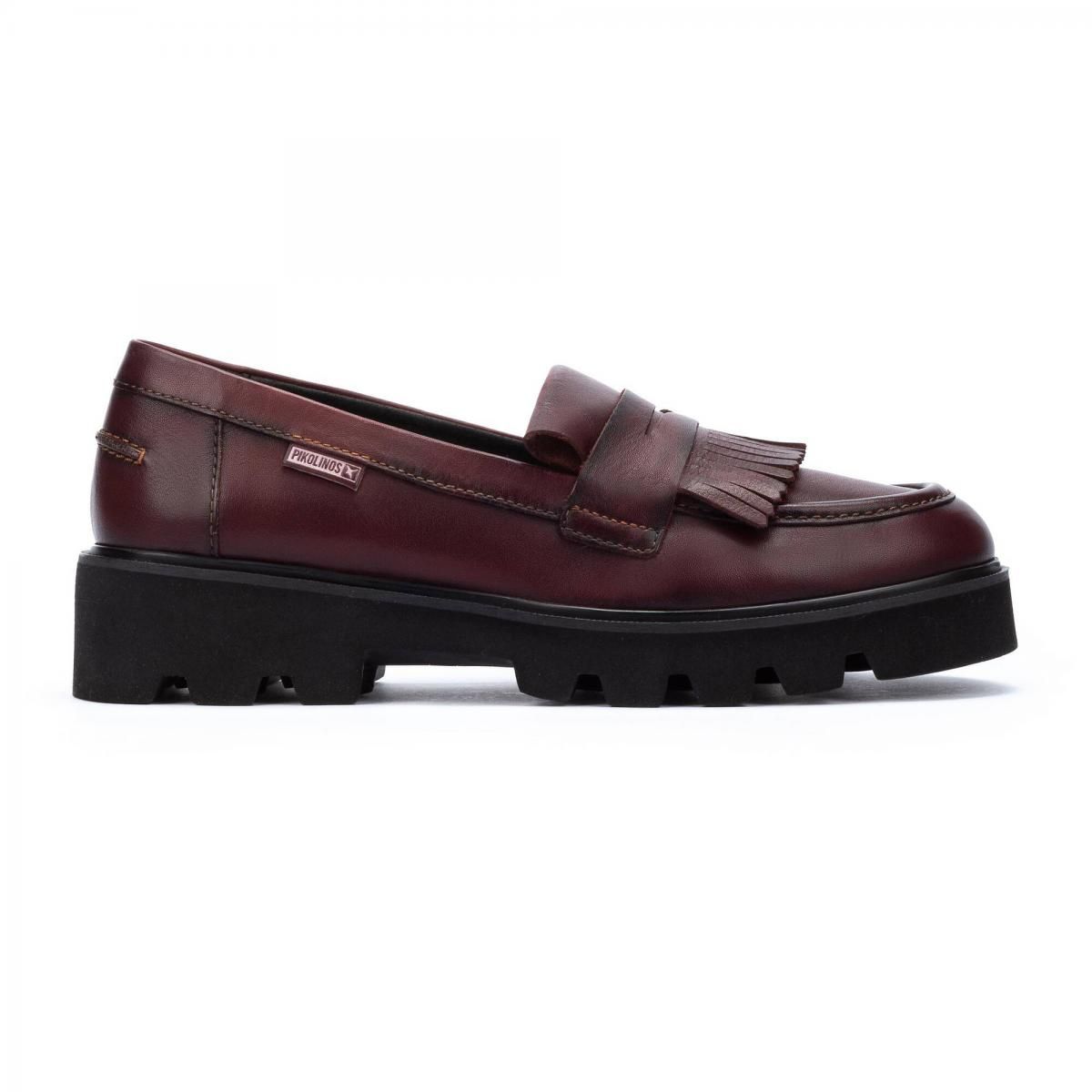 피콜리노스 클래식 버건디 태슬 로퍼 SALAMANCA W6Y-3631 GARNET - 메인 이미지