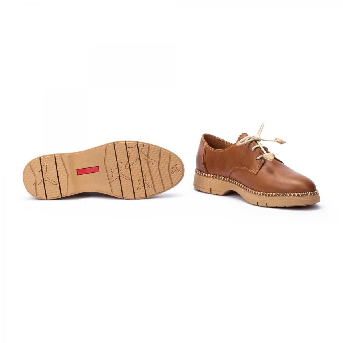 피콜리노스 컴포트 레이스업 클래식 로퍼 HENARES W1A-4857 BRANDY - 상세 이미지 5